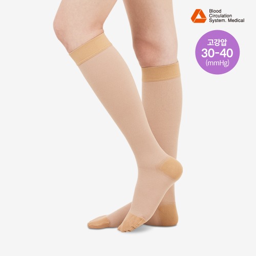 프리미엄 의료용 압박스타킹(무릎형) 30-40mmHg